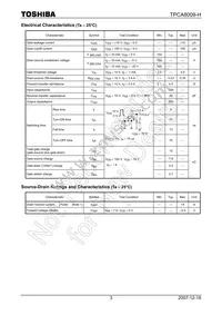TPCA8009-H(TE12L Datasheet Page 3