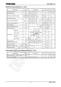 TPCA8021-H(TE12LQM Datasheet Page 3