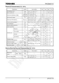 TPCA8A01-H(TE12L Datasheet Page 3