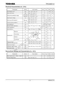 TPCC8001-H(TE12LQM Datasheet Page 3