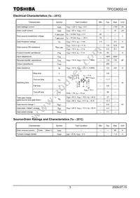 TPCC8002-H(TE12LQM Datasheet Page 3