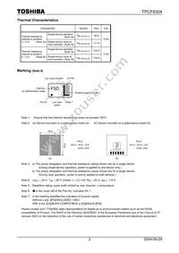 TPCF8304(TE85L Datasheet Page 2