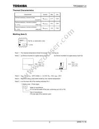 TPCP8001-H(TE85LFM Datasheet Page 2