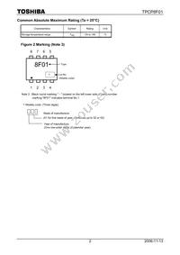 TPCP8F01(TE85L Datasheet Page 2