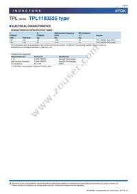 TPL1183525-262J-261N Datasheet Page 8