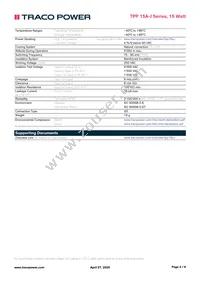 TPP 15-103A-J Datasheet Page 4