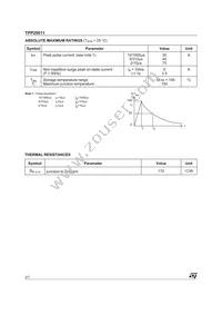 TPP25011RL Datasheet Page 2