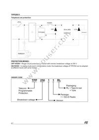 TPP25011RL Datasheet Page 6