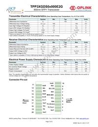 TPP3XGDS0C000E2G Datasheet Page 3