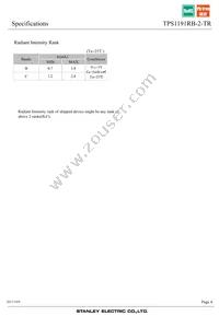 TPS1191RB-2-TR Datasheet Page 4