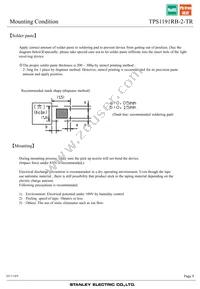 TPS1191RB-2-TR Datasheet Page 9