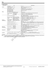 TQ4H-L2-4.5V Datasheet Page 6