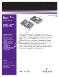 TQN25A-48S12-R Datasheet Cover
