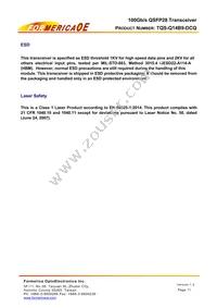 TQS-Q14B9-DCQ Datasheet Page 11