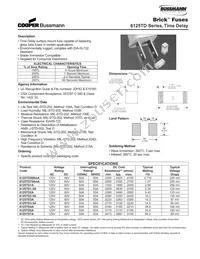 TR1/6125TD7A Datasheet Cover