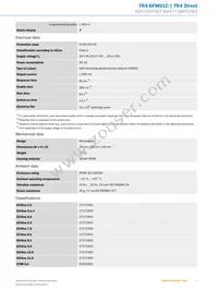 TR4-SFM01C Datasheet Page 3