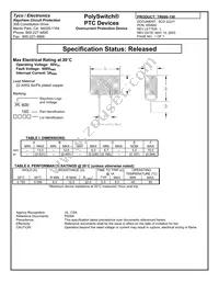 TR600-150 Datasheet Cover