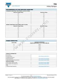 TR8M226M6R3C1500 Datasheet Page 4