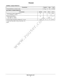 TRA3225 Datasheet Page 2