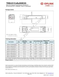 TRBUG1CBBC000E2G Datasheet Page 6