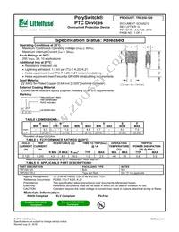 TRF250-120 Datasheet Cover