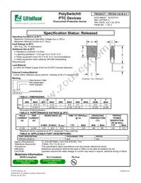 TRF250-120-B-0.5 Datasheet Cover