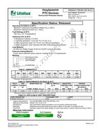 TRF250-120T-B-0.5 Datasheet Cover