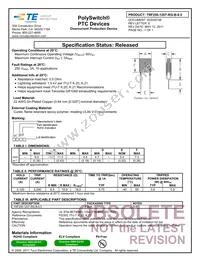 TRF250-120T-RG-B-0.5 Datasheet Cover