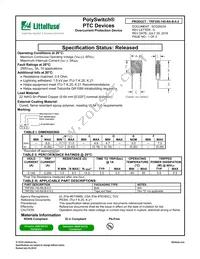 TRF250-145-RA-B-0.5 Datasheet Cover