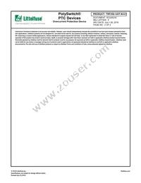 TRF250-145T-B-0.5 Datasheet Page 2