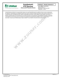 TRF250-145US-B-0.5 Datasheet Page 2