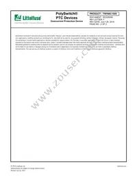TRF600-150S-2 Datasheet Page 2