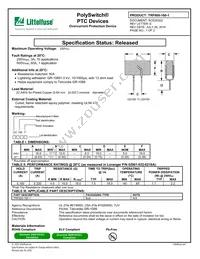 TRF600-160-1 Datasheet Cover