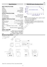 TRG10R050-11E03 VI Datasheet Page 2