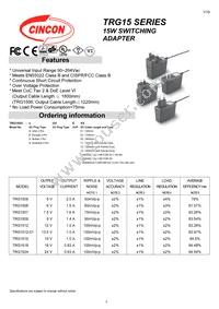 TRG1518-A-11E03 VI Datasheet Cover