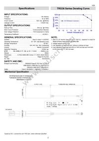 TRG36A48-11E03 VI Datasheet Page 2