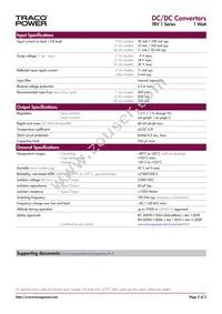 TRV 1-2419 Datasheet Page 2