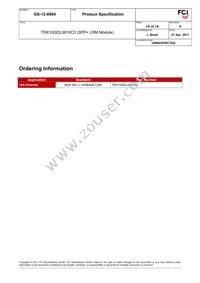 TRX10GDL0610C3 Datasheet Page 15