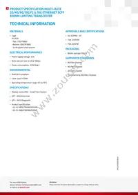 TRX10GVP2040 Datasheet Page 2