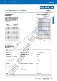 TS-701-HM-35 Datasheet Page 3