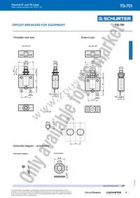TS-701-HM-35 Datasheet Page 9