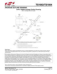 TS1002IM8T Datasheet Page 13