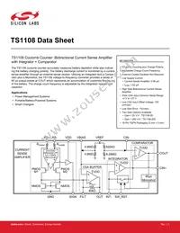 TS1108-20ITQ1633T Datasheet Cover