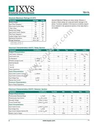 TS117LS Datasheet Page 2