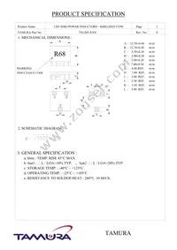 TS1205-2R7M Datasheet Cover