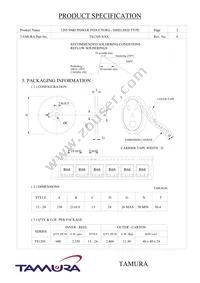 TS1205-2R7M Datasheet Page 3