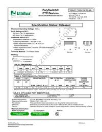 TS250-130F-RC-B-0.5-2 Datasheet Cover