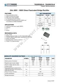 TS25P07G-K D2G Datasheet Cover