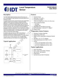 TS3001GB2A0NCG Datasheet Cover