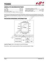 TS3002ITD822T Datasheet Page 2